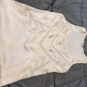 Gorgeous white Express shirt